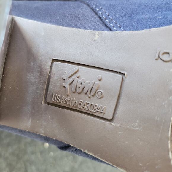 Fioni Women's Blue Classic Block Heel Tight Ankle Bootie Boots Size 6 - Picture 5 of 12